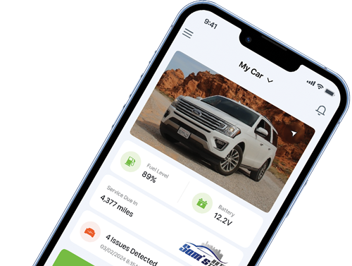 Car Doc powered by CarRx app screen